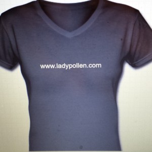 Lady Pollen.com T-shirt